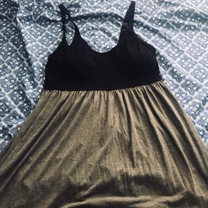 🔴Grey and black dress